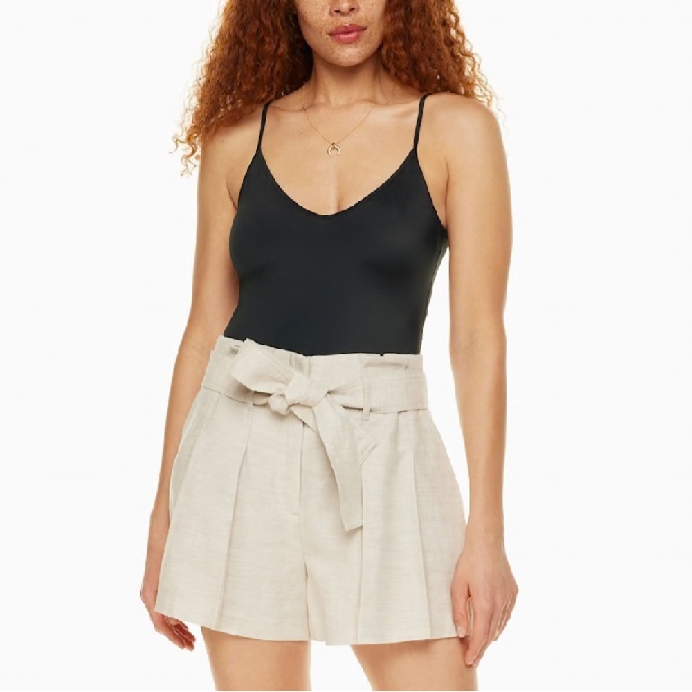 NWT Aritzia Wilfred Poetry Bodysuit Black Sz XS Worn once